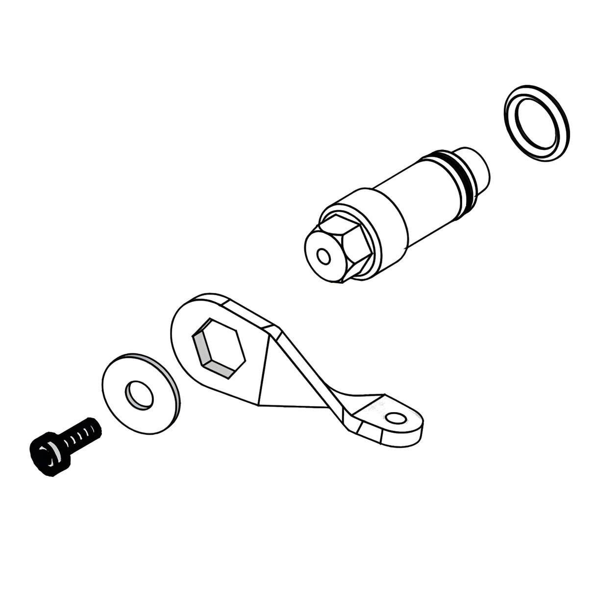 FAAC 63000336 Manual Release Lever