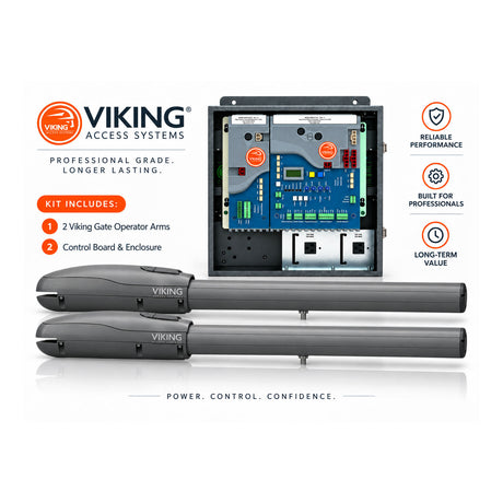Viking Access G5NX-D Dual Swing Gate Operator Kit | Elitegates.net