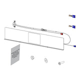 Calentador HySecurity MX000912, 460 VCA (solo tira)