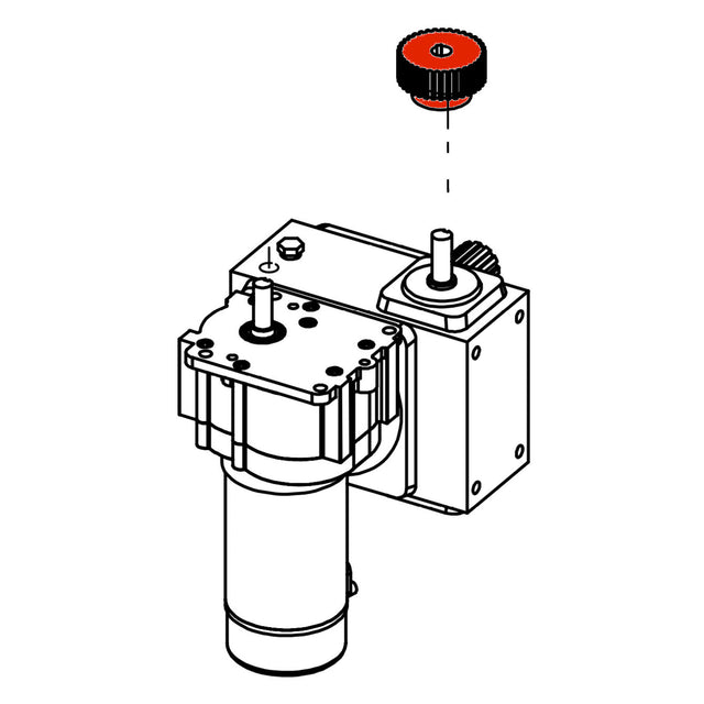 HySecurity MX001404 Gearbox Pulley