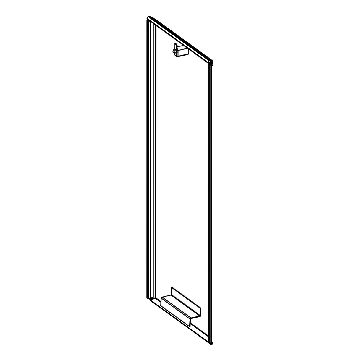 HySecurity MX3509 Lock Kit w/ Interchangeable Core for Pivot Post Cover