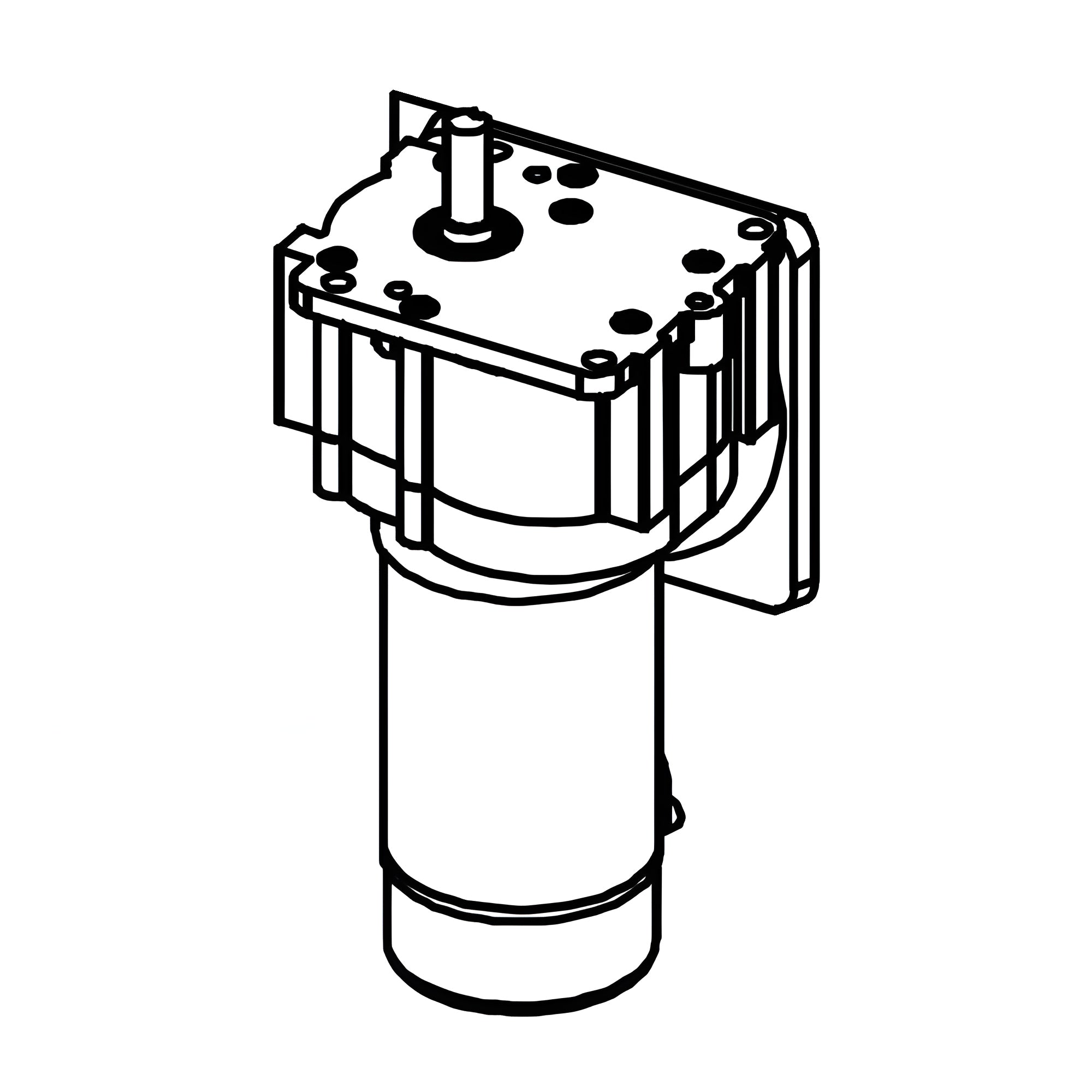 HySecurity MX3585 Gearmotor with Hall Sensor Encoder | Elitegates