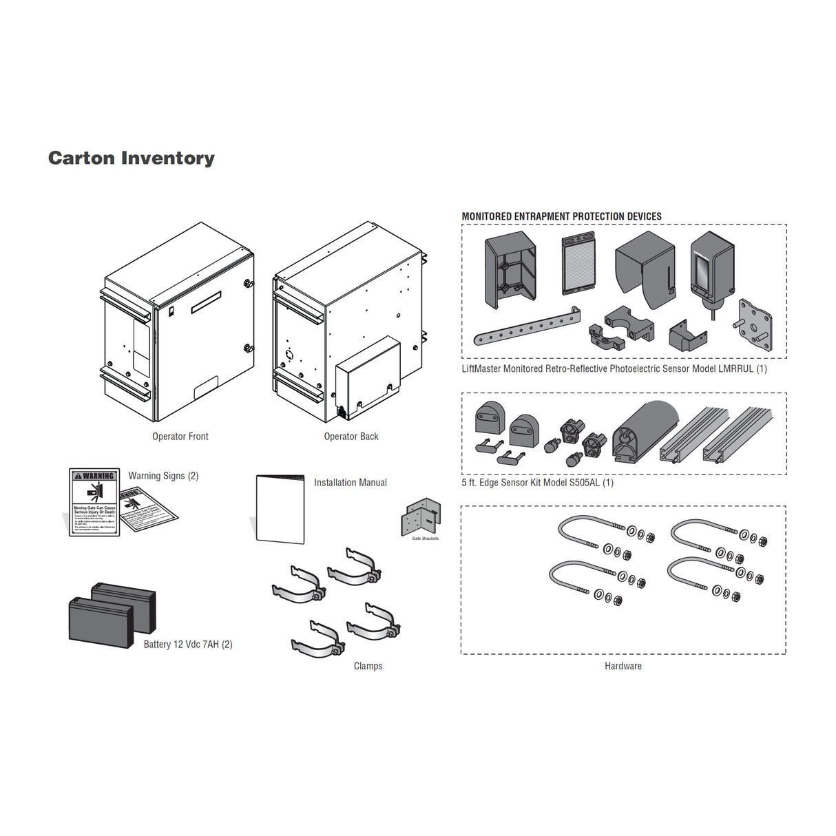 IHSL24UL, what comes in the box