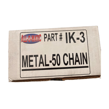 IK3-50 chain idler, shown in its shipping box