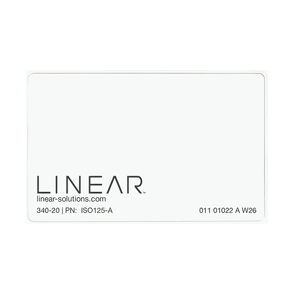 Linear ISO135-L ISO Smart Cards 13.56 MHz | Elitegates.net