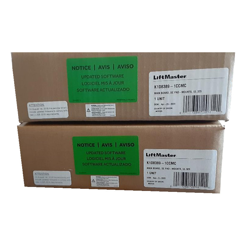 Liftmaster K1D8389-1CC shown in its packaging
