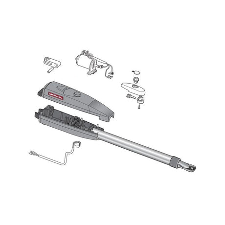 Liftmaster LA400DCS Secondary Actuator Arm, illustration showing parts