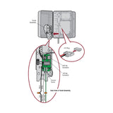 Liftmaster LA500HDTKITSTD Transformer Kit, installation illustration