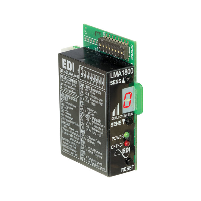 EDI LMA 1800 Plug-In Loop Detector, side view