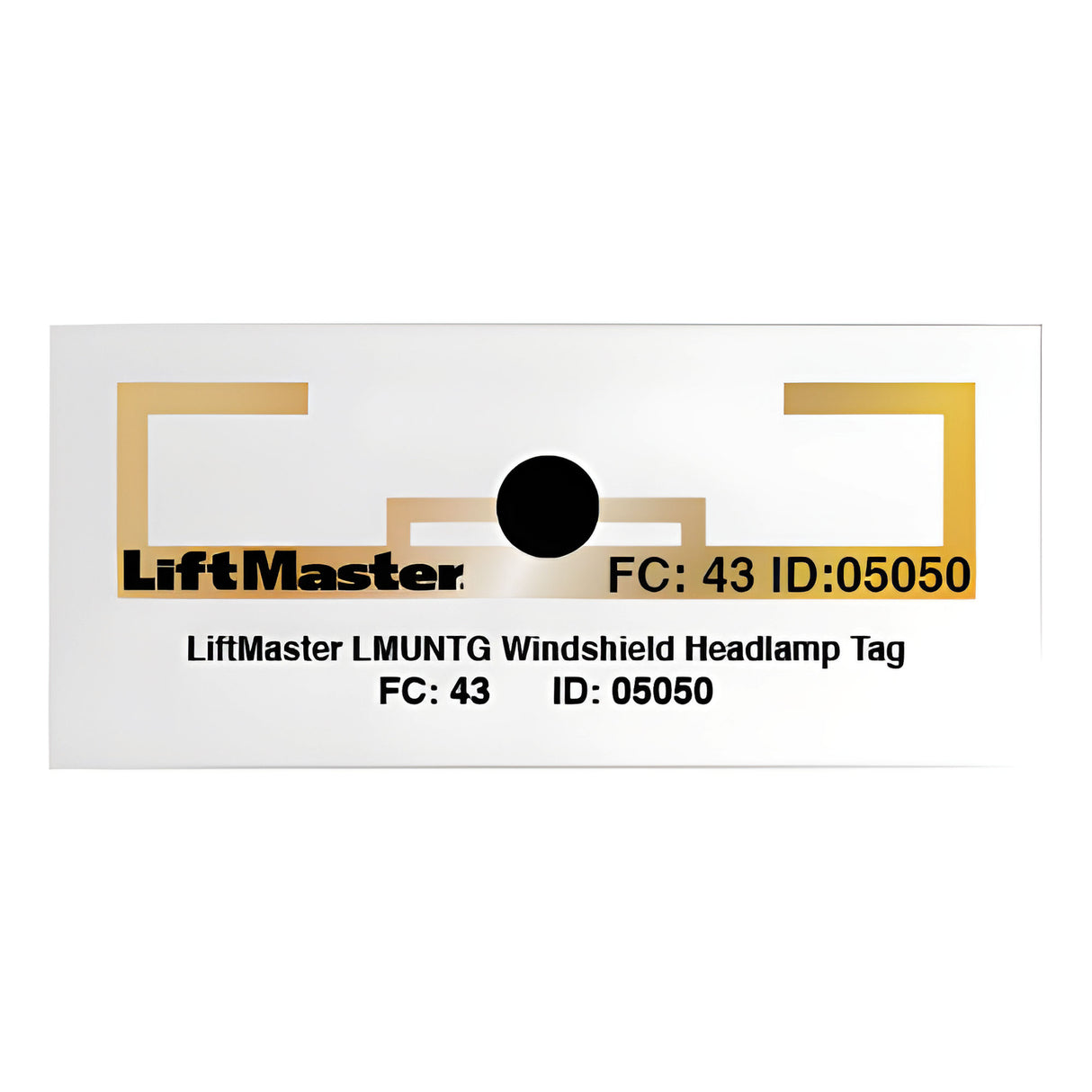 Liftmaster LMUNTG Windshield / Headlamp Tags RFID (Qty 50)