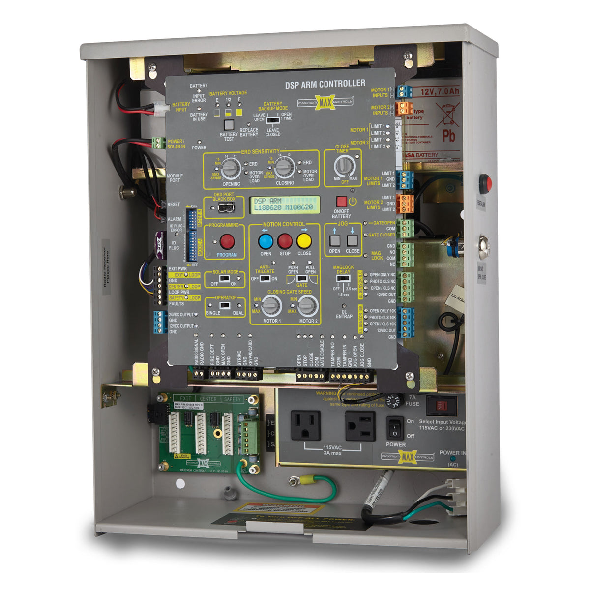 Application Control Box MAX AC CONTROL BOX for Linear Swing Gate Operators | Elitegates.net ...