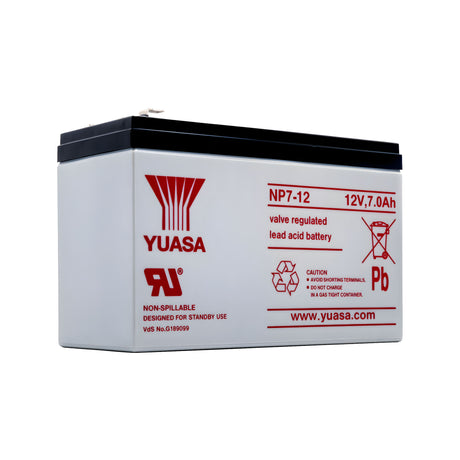 Maximum Controls MX045 AGM Battery 12V 7Ah, angled | Elitegates.net