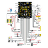 Maximum Controls Matrix III Control Board, wiring diagram | Elitegates.net