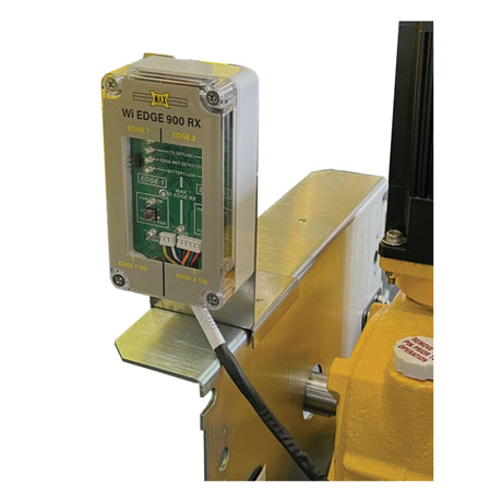 Max Controls Max-WETX-BRKT Wi Edge Receiver Mounting Bracket, shown installed