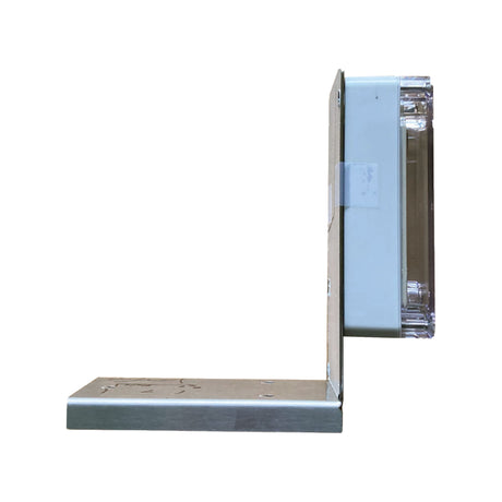 Max Controls Max-WETX-BRKT Wi Edge Receiver Mounting Bracket, shown with a receiver