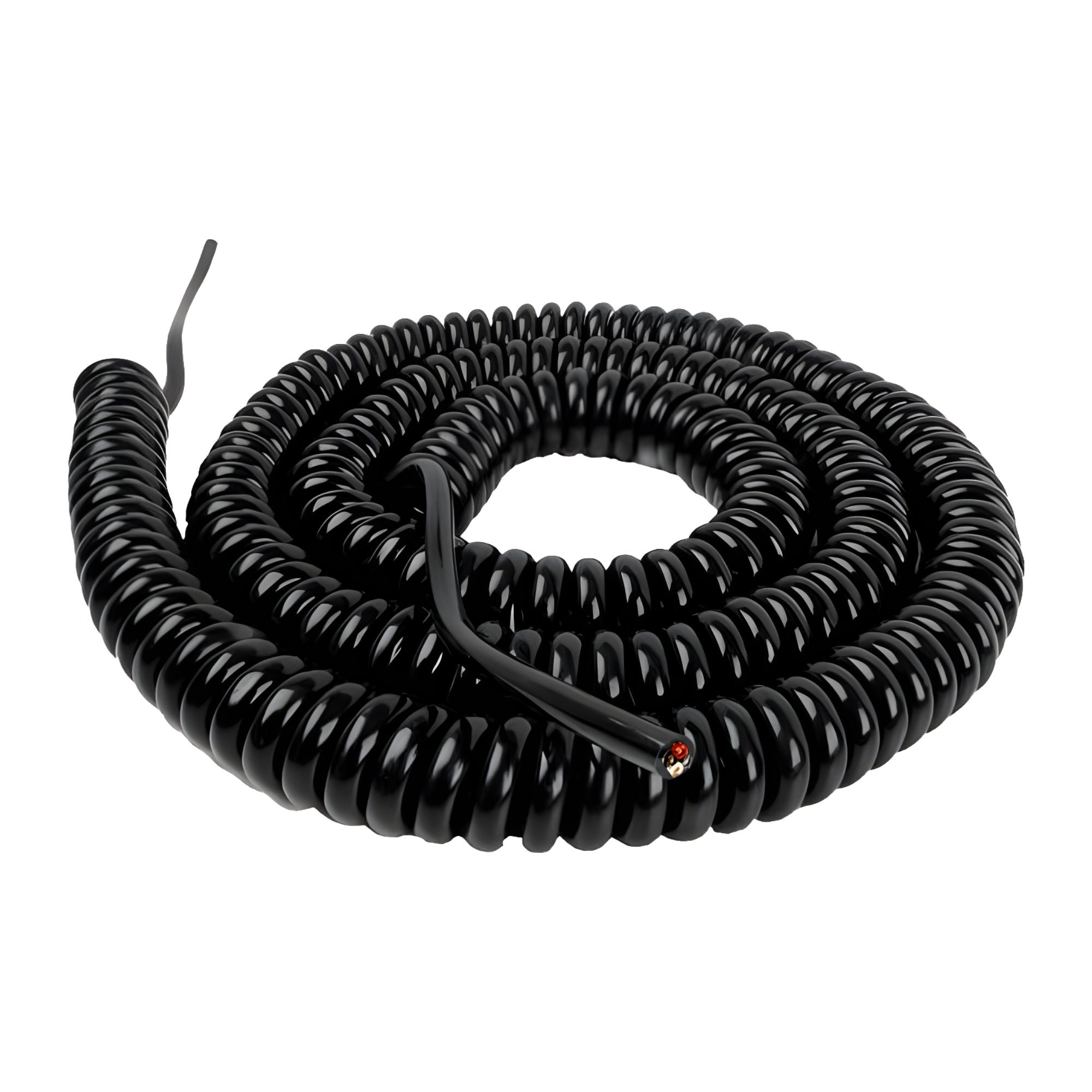 Miller Edge Safety Edge Coil Cord 2-Wire (Up to 24ft) | EliteGates.net