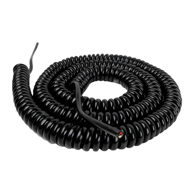 Miller Edge Safety Edge Coil Cord 2-Wire (Up to 24ft) | EliteGates.net