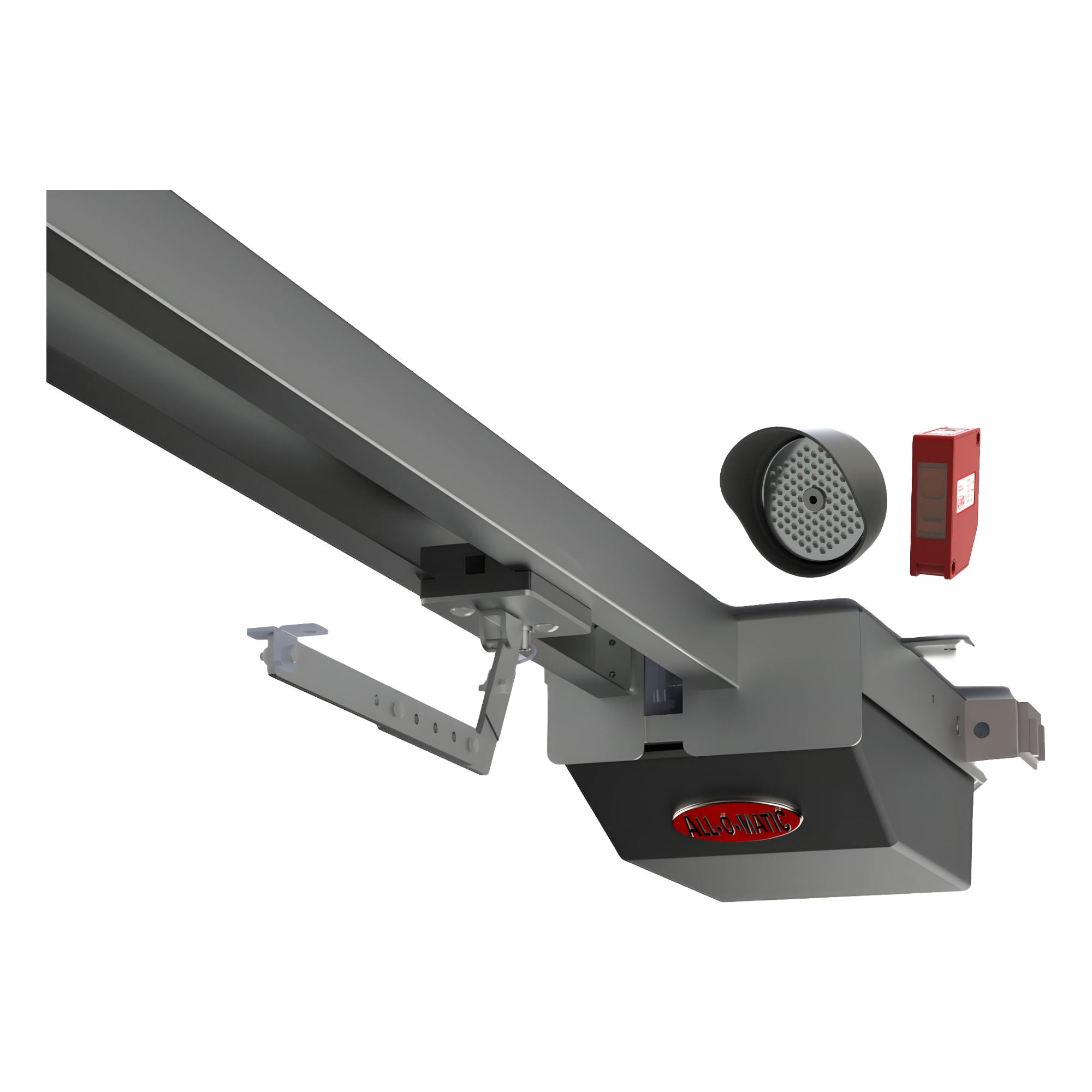 Electric Sliding Gate Opener Kit With Remote & 20FT Chain - 3100-4400lb Capacity