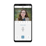 OPYN Video Intercom app (talking to a person)