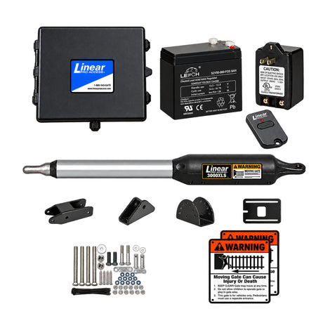 Linear PRO-SW3000XLS Single Swing Gate Operator Kit | Elitegates.net