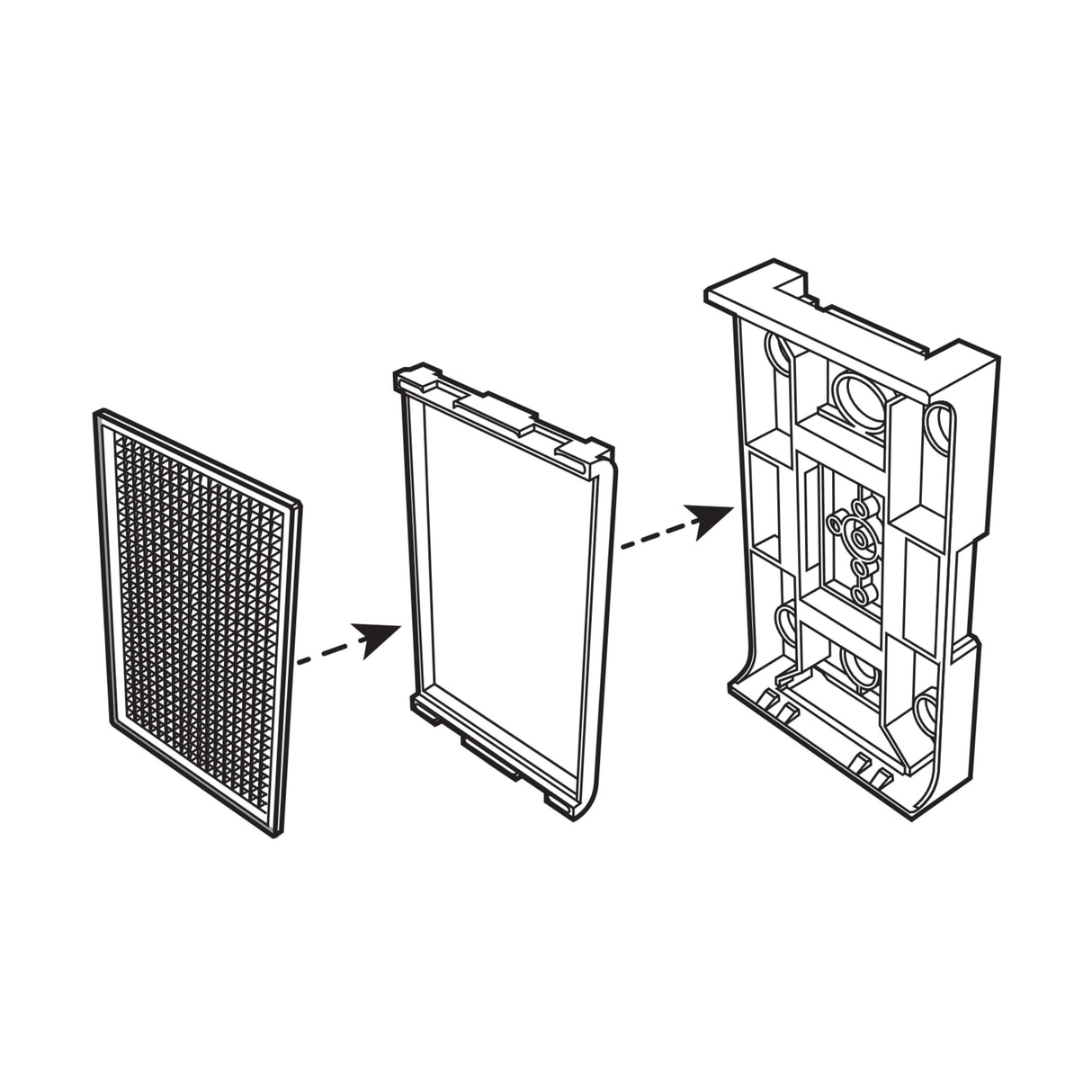 LiftMaster RPEN4-RFLCTR Reflector and Support Housing