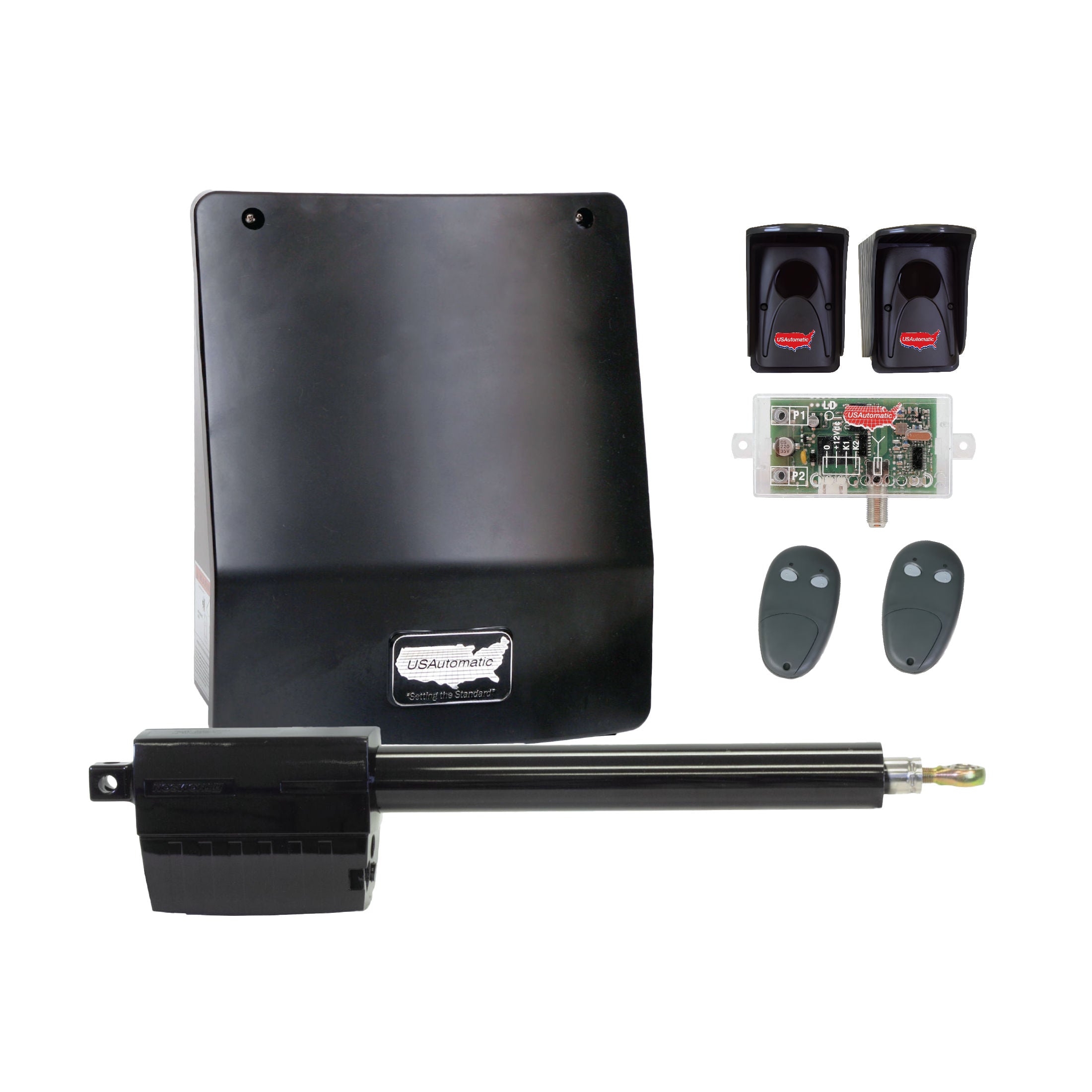 US Automatic Ranger 500 Single Swing Gate Opener 110V | EliteGates.net ...