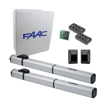 FAAC S450H Dual Hydraulic Swing Gate Operator Kit | Elitegates.net