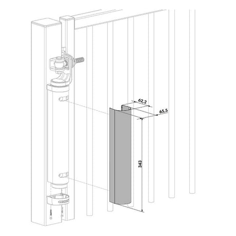 Locinox SHELL-RHINO-VTC dimensions