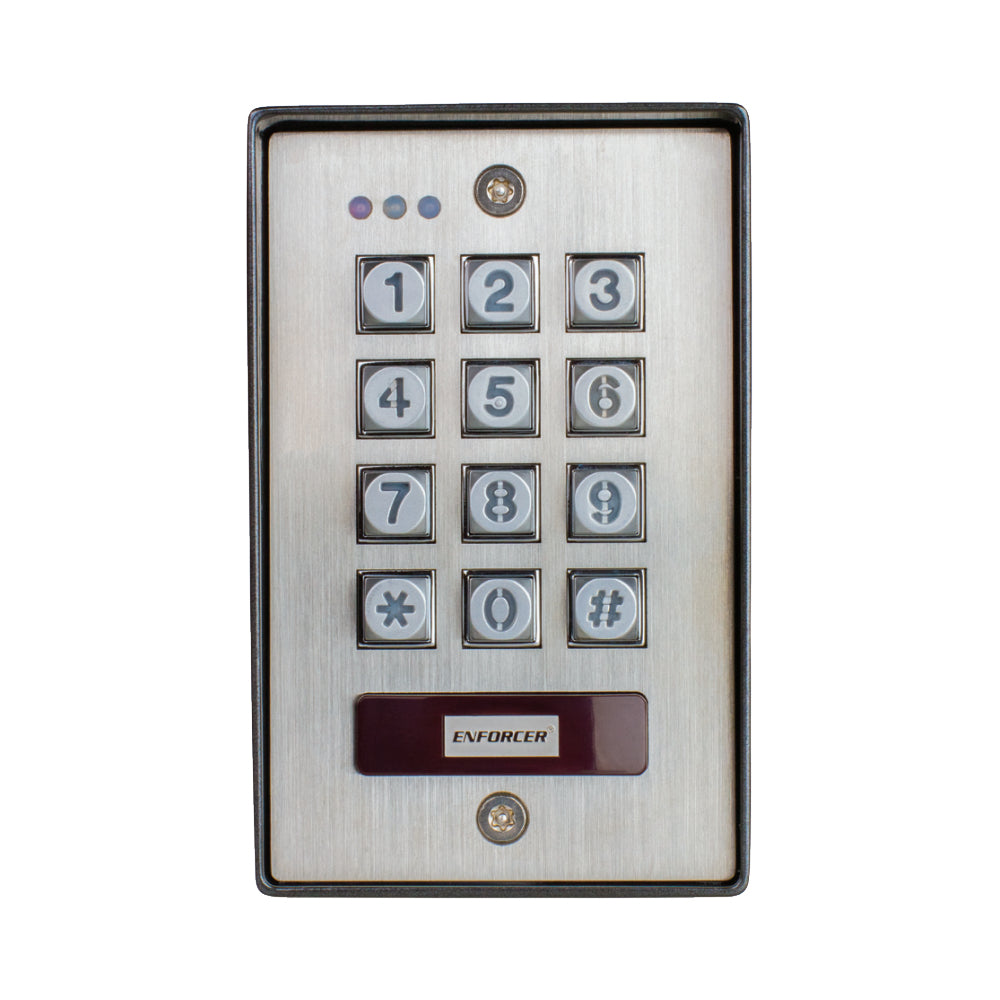Seco-Larm SK-1123-SPQ Outdoor Keypad & Proximity Reader, front facing