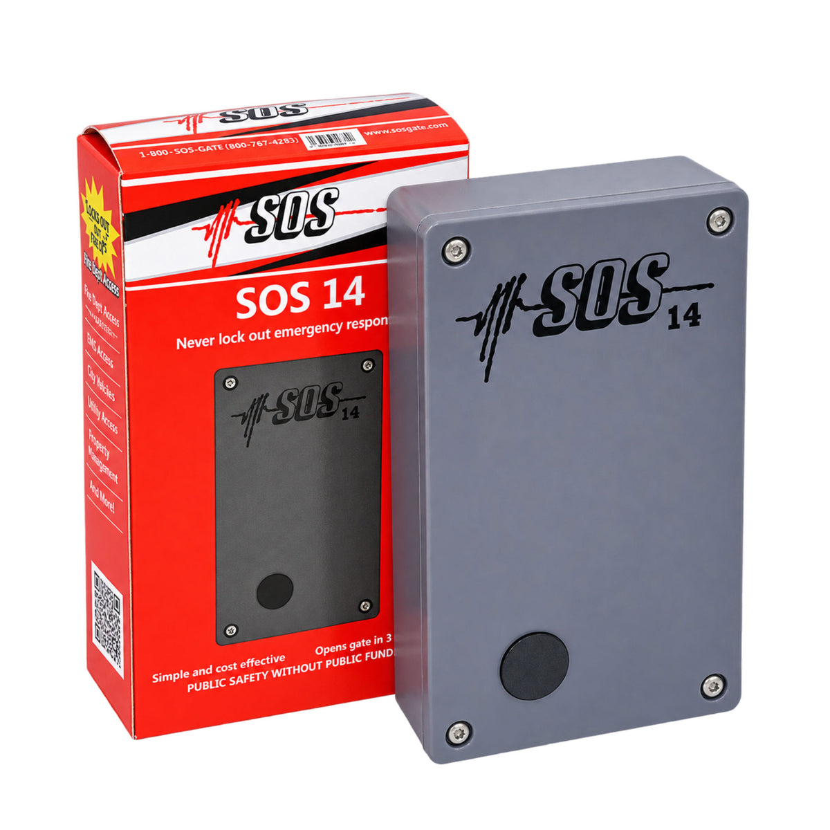 SOS 14 Siren-Operated Emergency Access Sensor | Elitegates.net