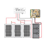 SW-375 DC Solar Option Wiring Connections