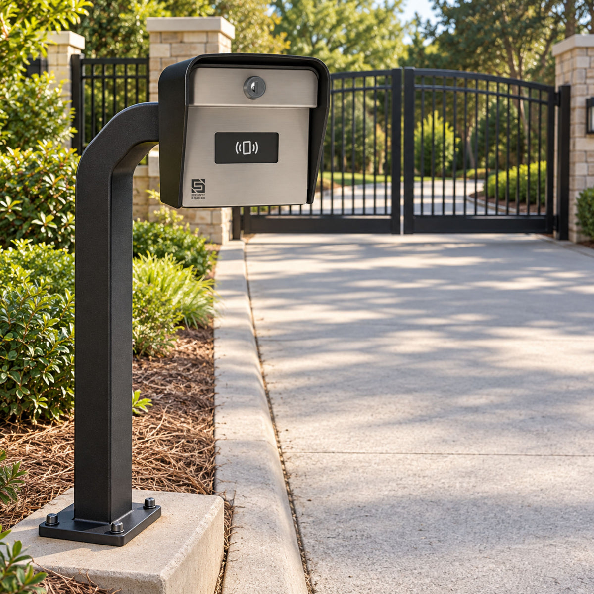 Security Brands 37-LR1 Ascent Link Card Reader, installed | Elitegates.net