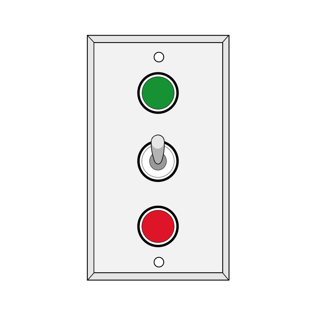 Signal Tech 3039 SPDT Switch On/Off/On Single Gang