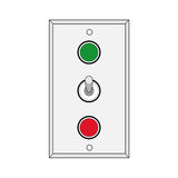 Signal Tech 3039 SPDT Switch On/Off/On Single Gang