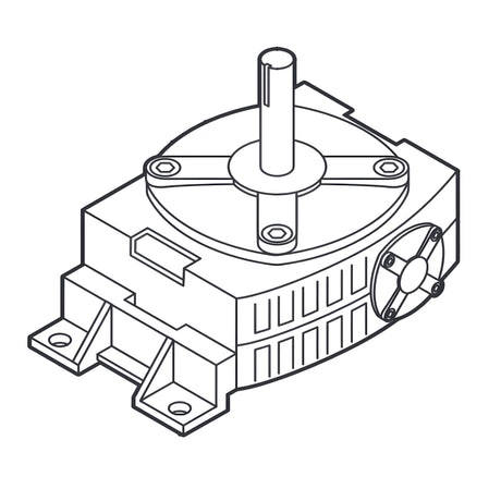 Viking Access T21GB80K Worm Gearbox for T21NX | Elitegates.net