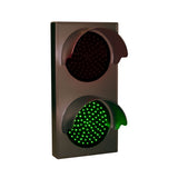 Signal Tech 5439 Vertical Traffic Light LED, showing green light