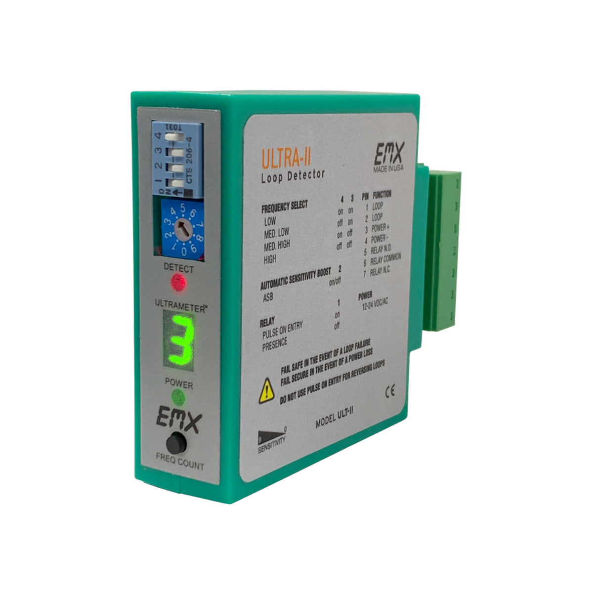EMX ULTRA II Vehicle Loop Detector | Elitegates.net – Elite Gates
