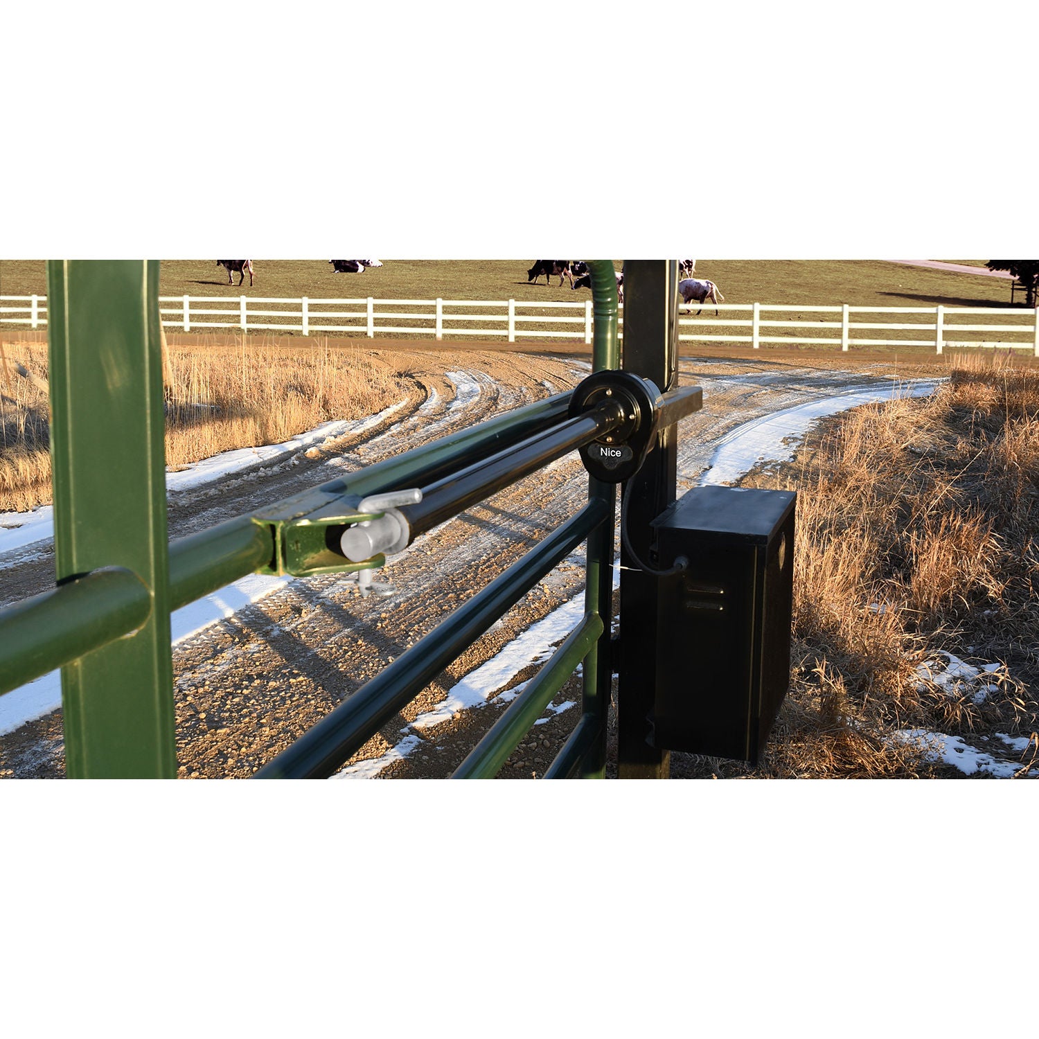 Nice Apollo 1500 LA Swing Gate Operator Kit | Elitegates.net – Elite Gates