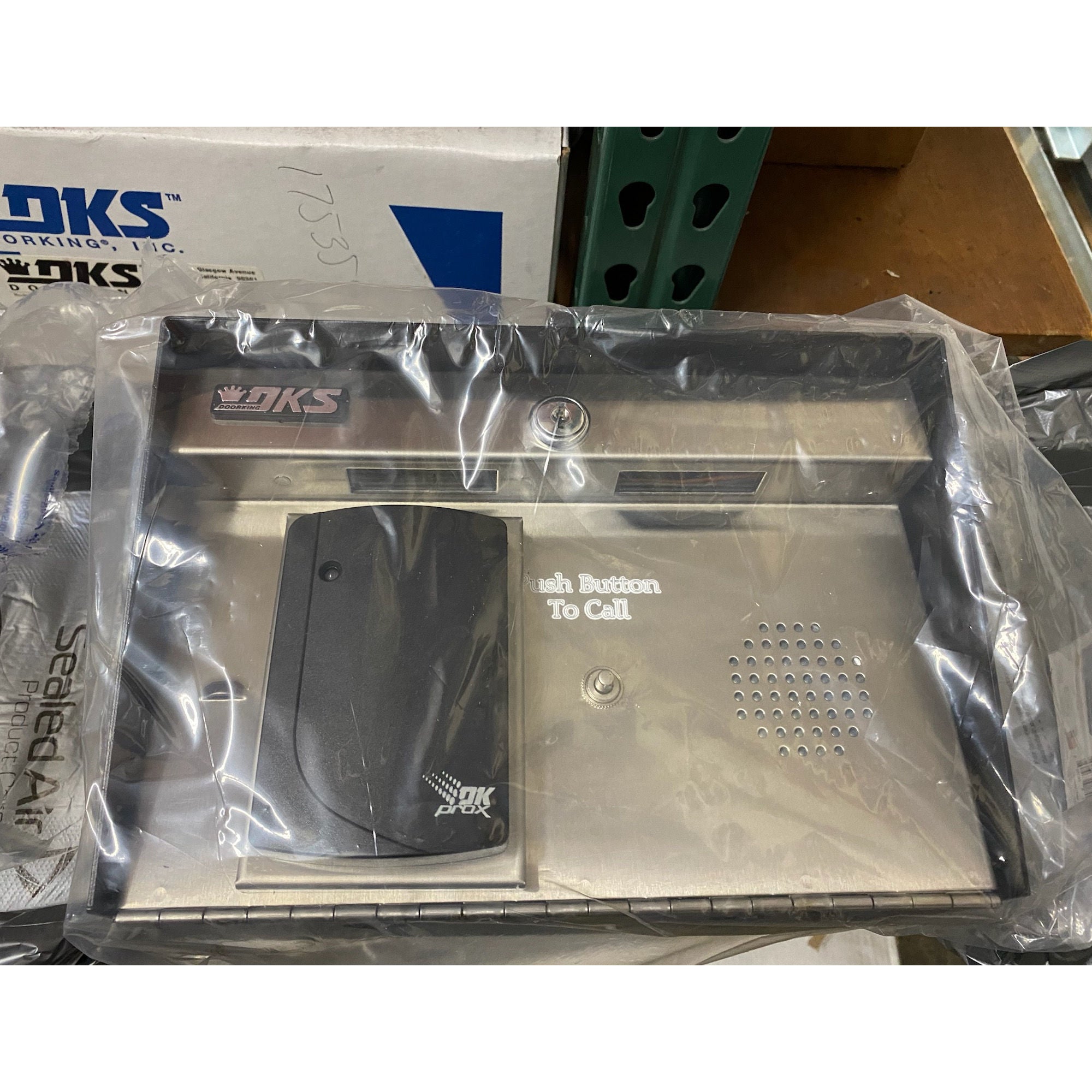 DoorKing 1504-124 DKS Prox Card Reader with Intercom | Elitegates