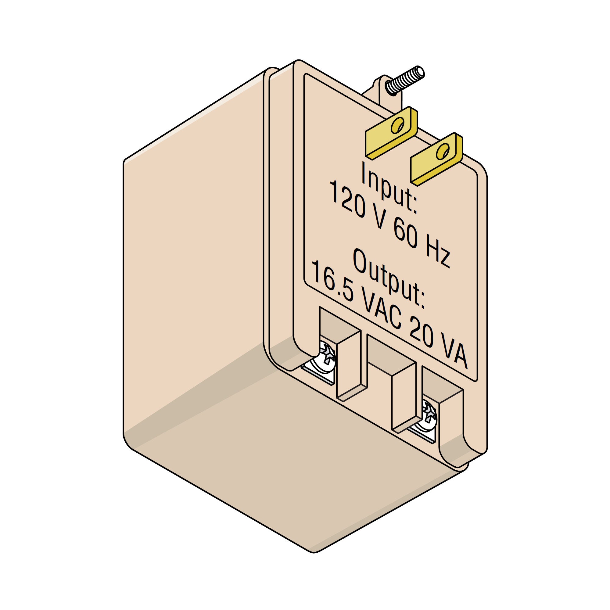 Doorking 1804-060 Replacement Transformer 16.5VAC | Elitegates.net
