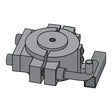 DoorKing 6500-400 Hub Assembly for 6500 Operator  1/2 HP | Elitegates.net
