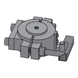 DoorKing 6500-400 Hub Assembly for 6500 Operator  1/2 HP | Elitegates.net