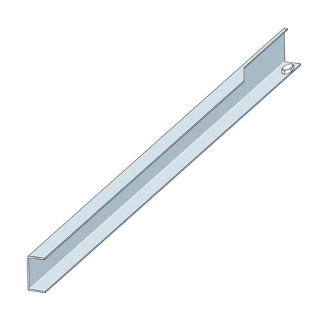 Doorking 1150-127 Riel izquierdo, 13 pies. Modelo 1150