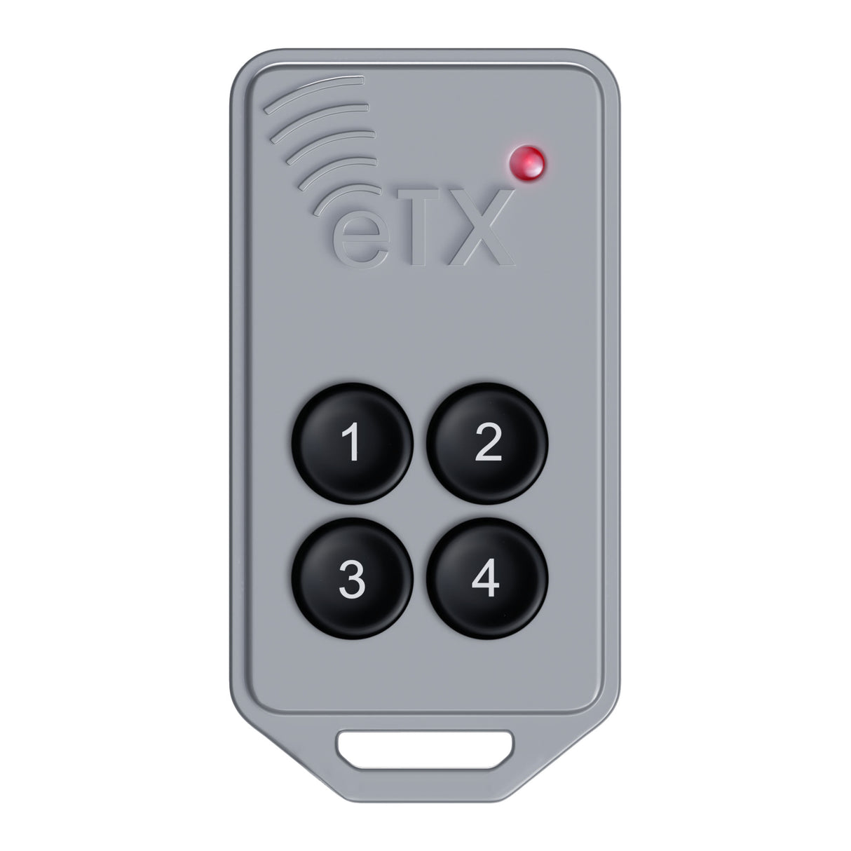 AES e-TX Key Fob Remote 4-Button 433 MHz | Elitegates.net