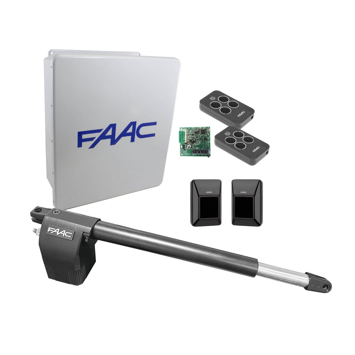 FAAC 412 Single Swing Gate Operator Kit | Elitegates.net 