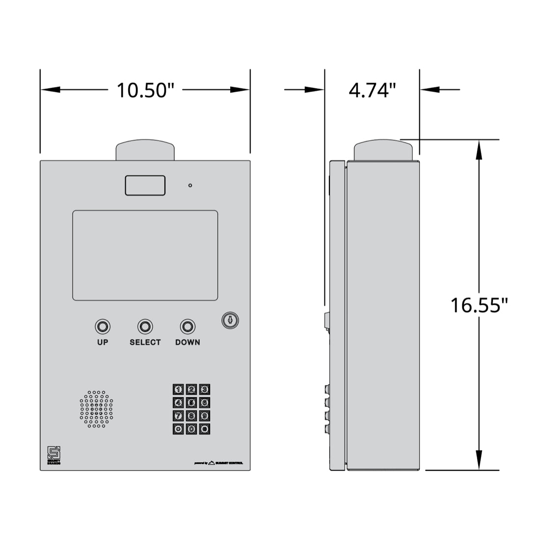 Security Brands 16-M7 Cellular Multi-Tenant Entry System