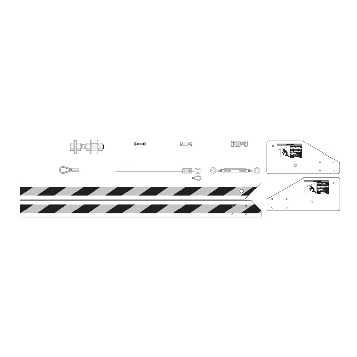 Doorking 1601-383 Folding Kit For Plastic Arm