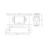 Liftmaster 2050P Hinge Dimensions