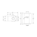 Liftmaster 2180SS Hinge Dimensions