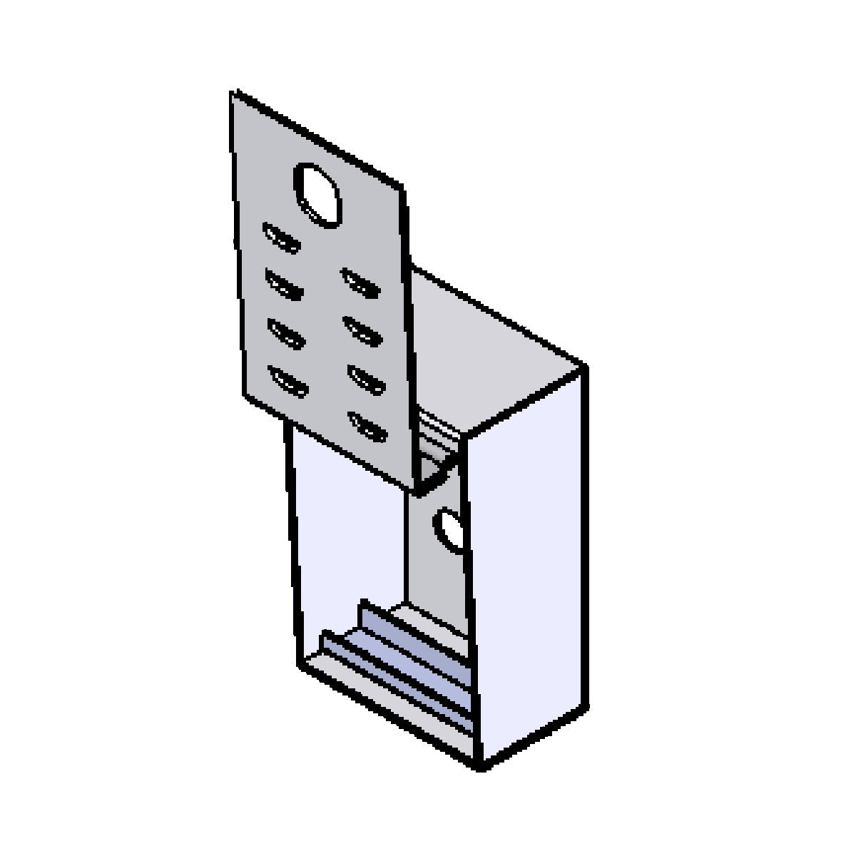 Doorking 2600-523 Cubierta de interruptor Doorking ventilado